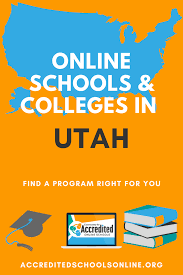 Online Schools And Colleges In Utah Online School Online College Online Education