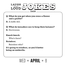 Maybe it's because we should see the punchline coming and often don't. Elliott R Laugh Out Loud Jokes 2020 Day To Day Calendar Amazon De Elliott Rob Fremdsprachige Bucher