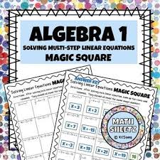 I'm pretty sure there is only 1 possible square with 4x4 dimensions that sums to now just swap the numbers around so that the magic square property holds, and you have your square. The Puzzle Is A 4x4 Magic Square Where Each Row And Column Add To The Same Magic Number Each Box Contains A Multi S Linear Equations Equations Linear Equation