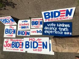 Biden For President 2020 Diy Signs Diy Signs Signs Painted Signs
