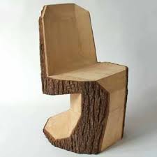 From Simple Tree Logs To Contemporary Dining Chairs Modern Furniture Design Furniture Design Modern Diy Chair Log Chairs
