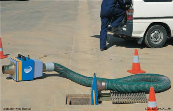 Venturi Air Movers For Temporary Ventilation And Fume Extraction