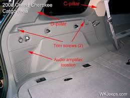 Jeep Grand Cherokee Wk Interior Trim Removal Jeep Grand Cherokee Jeep Wk Jeep