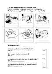 Use visuals, a social story, hygiene and healthy habits posters to help students understand how and what has changed. Health Habits Esl Worksheet By Crazy Teach