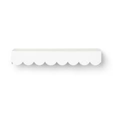 Maybe you would like to learn more about one of these? Decorative Wall Shelf Cloud Island Metal Scalloped Shelf White Target