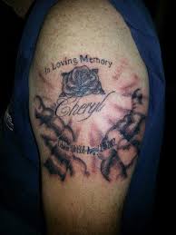 The cross tattoo i got in memory of my brother! In Loving Memory Tattoo By Chrisboehler On Deviantart