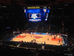 New York Knicks Madison Square Garden Seating Chart