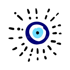 Craft Hand Drawn Turkish Evil Eye Mandala Greek Evil Eye Symbol Of Protection In Turkey Greese Cyprus Blue Tu In 2021 Evil Eye Art Greek Evil Eye Eye Illustration