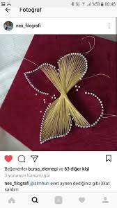 Semsinur Akbulut Adli Kullanicinin Orgu Panosundaki Pin Sanat Cizim