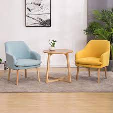 And as we've already made sure each set is perfectly coordinated, you won't have to spend time looking for matching dining tables or dining chairs. Ready Stock Wood Balcony Chair Two Piece Set Tea Table Combination Living Room Bedroom Lounge Chair Single Simple Modern Chair Shopee Malaysia