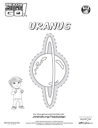 Flower craft and rocket ship coloring pa. Planet Uranus Coloring Page Kids Coloring Pbs Kids For Parents