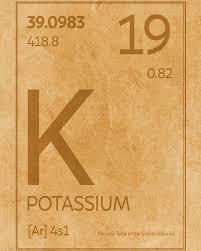 Potassium Element Symbol Periodic Table Series 019 Poster By Design Turnpike Element Symbols Periodic Table Periodic Table Of The Elements