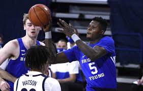 Provo — as the west coast conference tournament tipped off in las vegas this week, byu basketball was tucked away in its compound, with players and coaches barely escaping past the marriott. Byu Basketball Scores 105 In Win At Portland Byu Cougars On Sports Illustrated News Analysis And More