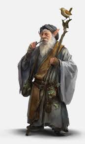 Artstation Jhaane The Elderly Gnome Herbalist Kim Van Deun Mago Rpg Personagens Dnd Super Mario Rpg