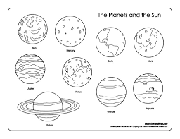 Solar system worksheets {free!} they'll discover more about our planets — mercury, venus, earth, mars, jupiter, saturn, uranus, neptune, and a tiny pluto. Solar System Coloring Page Free Novocom Top
