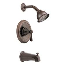 Cheap tub shower systems shopping. Moen Kingsley Oil Rubbed Bronze 1 Handle Watersense Bathtub And Shower Faucet Trim Kit With Single Function Showerhead In The Shower Faucets Department At Lowes Com