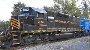 Winchester And Western Railroad Map Winchester & Western Railroad With Blue Gatx "Leasers" - Youtube
