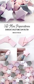 Herz und stern klein zum ausdrucken : Diy 3d Papiersterne Falten Anleitung Fur Origami Sterne Nicest Things