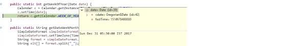 Why Java Calender Object Return Wrong Week Of Year And Week Of Month Stack Overflow