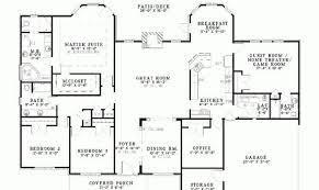 Single story house plans with 4 bedrooms. Single Story Bedroom House Plans One Bungalow Home House Plans 148866