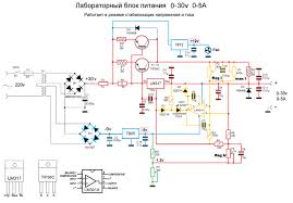 лабораторный блок питания с защитой от кз своими руками Laboratornyj Blok Pitaniya Svoimi Rukami 0 30v 0 5a Diodnik V 2020 G Elektronnaya Shema Principialnaya Shema Shemotehnika