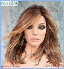 Details About Avalon Estetica Wig Lace Front Lace Part Beachy Waves Color Caramel Kiss Rooted