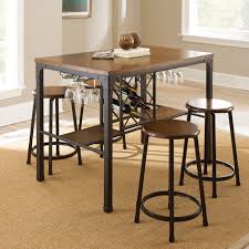 Creative Kitchen Table With Wine Rack Underneath Counter Height Dining Table Set Pub Table Sets Counter Height Pub Table