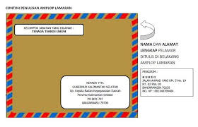 Lamaran kerja guru smp tentunya sudah mulai beragam misalnya untuk smp negeri atau swasta, madrasah tsanawiyah atau umum. Surat Lamaran Kerja Via Pos Surat Cv Kreatif Amplop