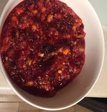 A sweet relish that is made with cranberries, oranges and walnuts. Cranberry Walnut Relish I Recipe Allrecipes