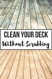 Be aware, however, that where there's extreme mortar staining or efflorescence, muriatic acid will be what you need rather. Transform Your Deck With Deck Cleaner And Brightener Deck Cleaner Diy Deck Deck Cleaning