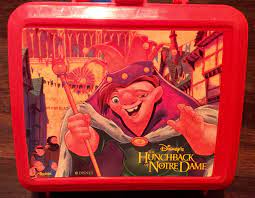 Vintage Hunchback Of Notre Dame Aladdin Plastic Lunch Box And Etsy Vintage Lunch Boxes Lunch Box Disney Lunch Box