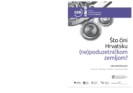 Has someone arrived to call you mommy? Entrepreneurship In Croatia Gem Global Entrepreneurship Monitor