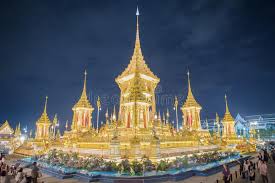 The plan was then for a series of processions to pull the royal urn, symbolising the. The Royal Crematorium Replica For King Bhumibol Adulyadej Pra May Ru Maat At Sanam Luang For Royal Funeral Cremation Ceremony 15 Editorial Photography Image Of City Historic 146029882
