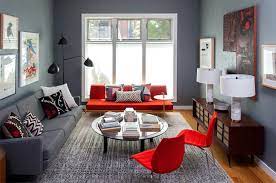 20 Red Chairs To Add Accent To Your Living Room Home Design Lover Living Room Grey Grey And Red Living Room Living Room Red