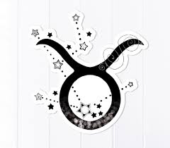 It is also considered an earth sign and is one of four fixed signs.taurus is ruled by the planet venus (which also rules libra). Taurus Symbol And Constellation Vinyl Sticker Zodiac Sticker Planner Sticker By Katekreatesart On Et Taurus Symbols Taurus Symbol Tattoo Taurus Zodiac Symbol