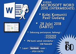 Dengan mengambil motto olc iaitu sharing knowledge to all levels diharap kolej komuniti pasir gudang dapat mencapai objektif dalam membantu memudahkan penyampaian ilmu pengetahuan yang bermutu dan berkualiti. Jpsh Kkpg Jom Sertai Kursus Pendek Kursus Amanah Di Facebook