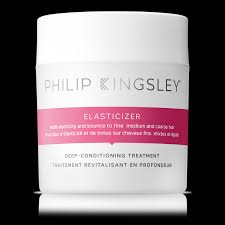 Cover the hair with a shower cap and leave it on overnight. Philip Kingsley Elasticizer Deep Conditioning Hair Mask