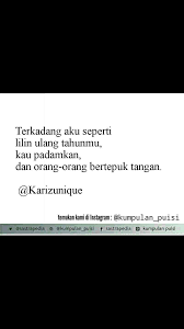 Indonesia Lilin Ulang Tahun Sajak Kutipan