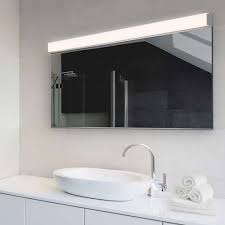 Some led strip light ideas for the bathroom: Vanity Wide 48 Inch Led Bath Bar By Sonneman Ylighting Modern White Bathroom Bathroom Design Modern Master Bathroom