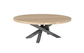 Consider your space and plan for leg room and ease of use. Oval Coffee Table With Woolacombe Table Legs And Solid Oak Top Stoaked