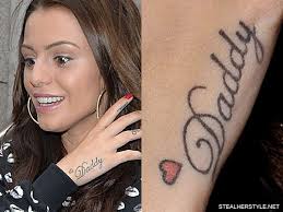 Cher Lloyd's Tattoos