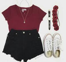 50 Cute School Outfits For 2018 Schooloutfits Summer Outfits For Teens Outfits For Teens Top Outfits