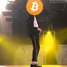Animated gif discovered by ɢᴏʟᴅᴇɴ ɪᴅᴏʟ⁷. Bitcoin Meme Btc Meme Gif Bitcoinmeme Btcmeme Michaeljackson Discover Share Gifs