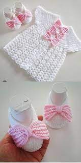 Orgu Bebek Elbise Modelleri Orgu Baby Knitting Patterns Tig Isleri