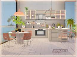 All downloads on this page are furniture cc. Contemporary And Modern Sims 4 Kitchen Sets