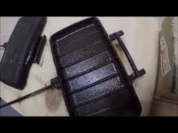 Super Easy Restoration Cast Iron Pie Iron Youtube