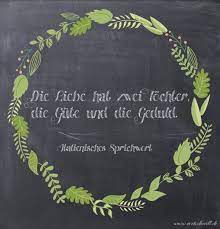 Der deutsche kinostart war am 23. Die Liebe Hat Zwei Tochter Die Gute Und Die Geduld Ital Sprichwort Gluckwunsche Hochzeit Weisheiten Worter