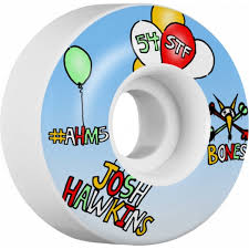 Bones Wheels Stf Pro Hawkins Happy Skateboard Wheels V1