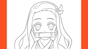 How To Draw Nezuko Kamado Demon Slayer - Youtube