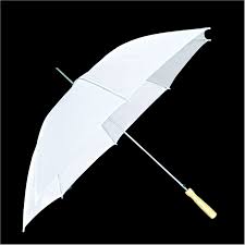 White Rain Umbrellas In Bulk For Golf Or Weddings Solid Or Plain White Um48whi White Umbrella Umbrella Umbrella Wedding